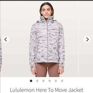 Lululemon here to move jacket